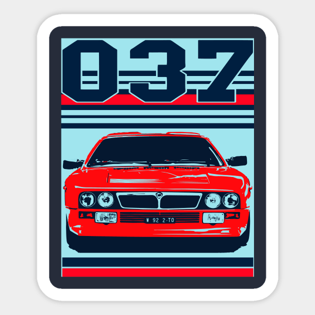 world rally champion Sticker by retroracing